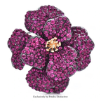 PENDRA Floradouble Luxury Double-Layer Flower Brooch