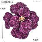 PENDRA Floradouble Luxury Double-Layer Flower Brooch