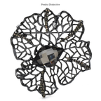 PENDRA Florahollow Hollow-Out Flower Brooch