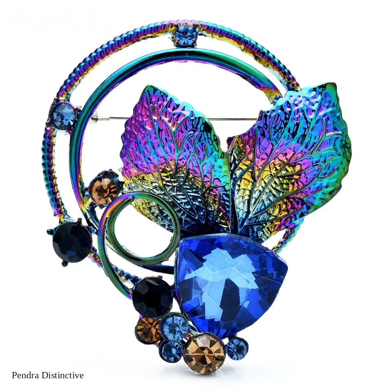 PENDRA Floramix Multidesign Flower Brooch