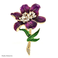 PENDRA Floraspark Beautiful Big Flower Brooch