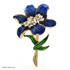 PENDRA Floraspark Beautiful Big Flower Brooch