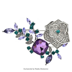 PENDRA Floravelle Luxury Flower Brooch