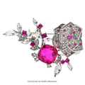 PENDRA Floravelle Luxury Flower Brooch