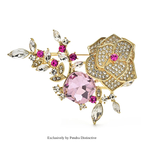PENDRA Floravelle Luxury Flower Brooch