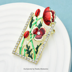 PENDRA Floravie Beautiful Flower Brooch