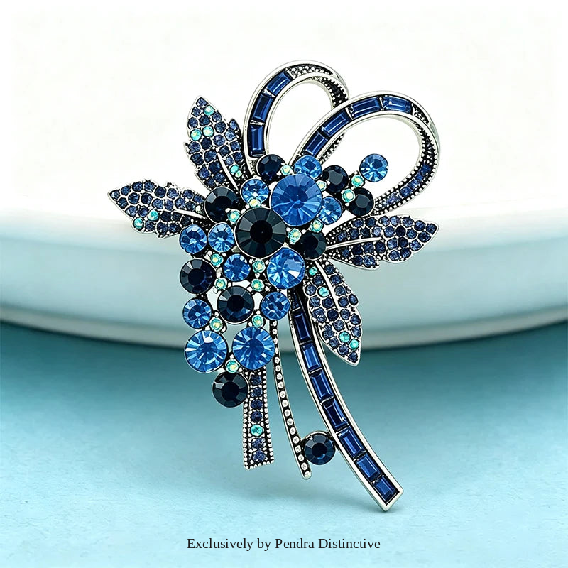 PENDRA Floravie Elegant Flower Brooch