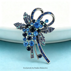 PENDRA Floravie Elegant Flower Brooch