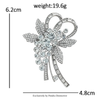 PENDRA Floravie Elegant Flower Brooch