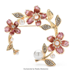 PENDRA Florawreath Beautiful Flower Wreath Brooch
