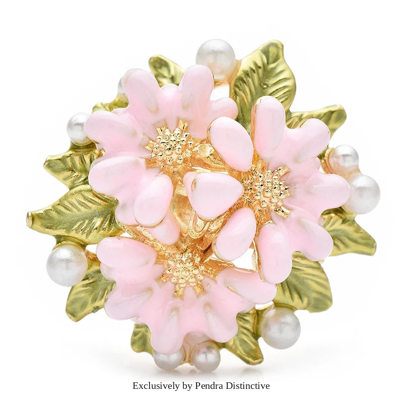 PENDRA Florielle Pearl Brooch