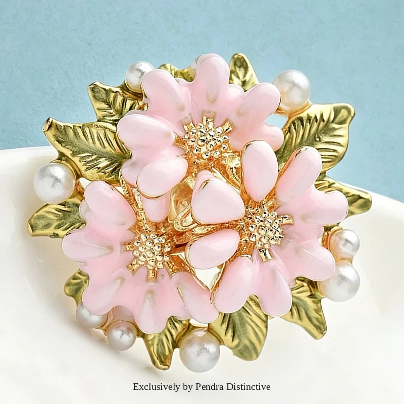 PENDRA Florielle Pearl Brooch