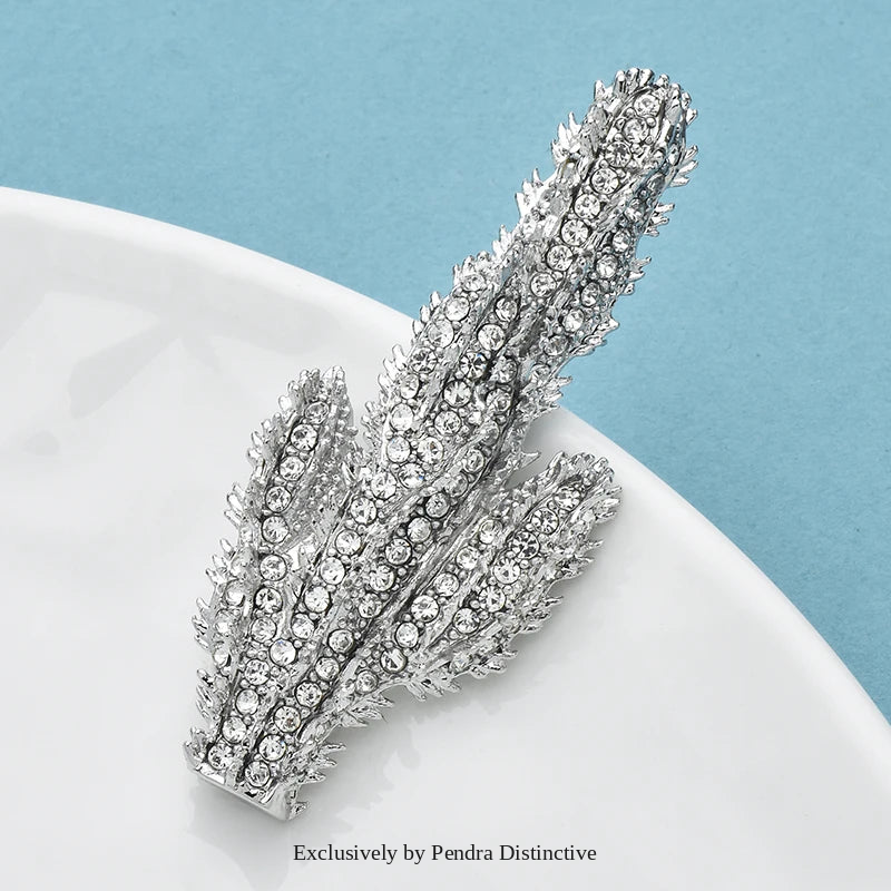 PENDRA Florielle11 Rhinestone Brooch
