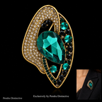 PENDRA Florielle12 Crystal Brooch