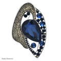 PENDRA Florielle12 Crystal Brooch