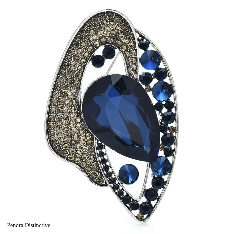 PENDRA Florielle12 Crystal Brooch