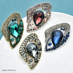 PENDRA Florielle12 Crystal Brooch