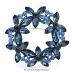 PENDRA Florielle13 Crystal Brooch