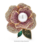 PENDRA Florielle14 Pearl Brooch
