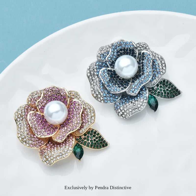 PENDRA Florielle14 Pearl Brooch