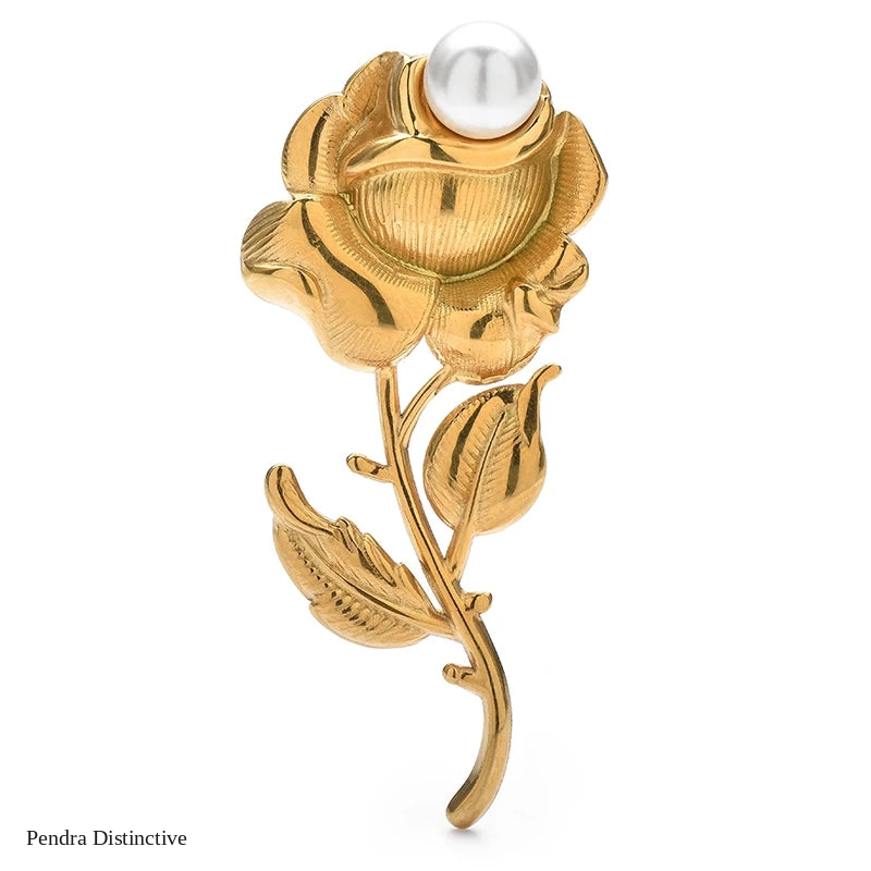PENDRA Florielle16 Pearl Brooch