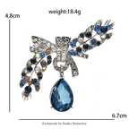 PENDRA Florielle17 Crystal Brooch