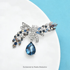 PENDRA Florielle17 Crystal Brooch