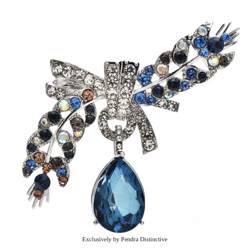 PENDRA Florielle17 Crystal Brooch