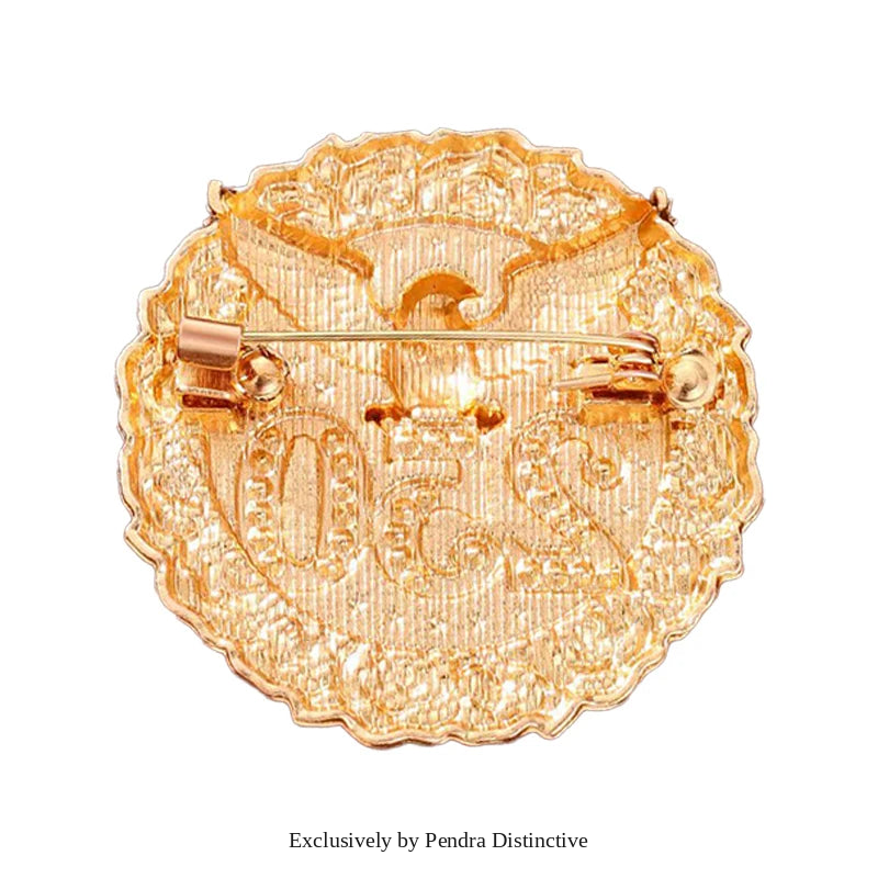 PENDRA Florielle17 Floral Brooch