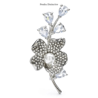 PENDRA Florielle18 Crystal Brooch