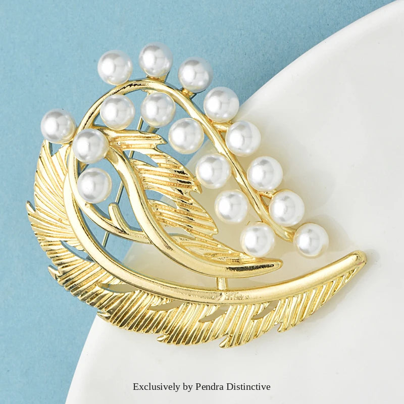 PENDRA Florielle20 Pearl Brooch
