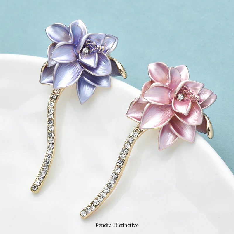 PENDRA Florielle21 Floral Brooch