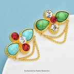 PENDRA Florielle22 Floral Brooch