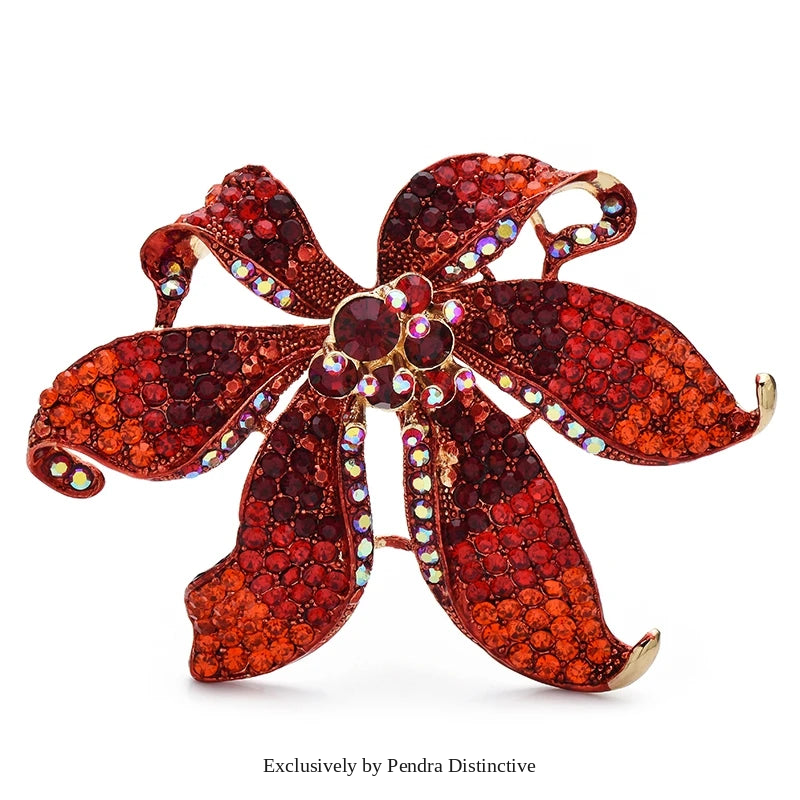 PENDRA Florielle22 Floral Brooch
