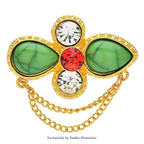 PENDRA Florielle22 Floral Brooch