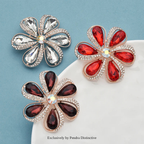 PENDRA Florielle23 Crystal Brooch