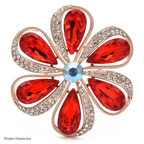 PENDRA Florielle23 Crystal Brooch