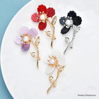 PENDRA Florielle24 Pearl Brooch