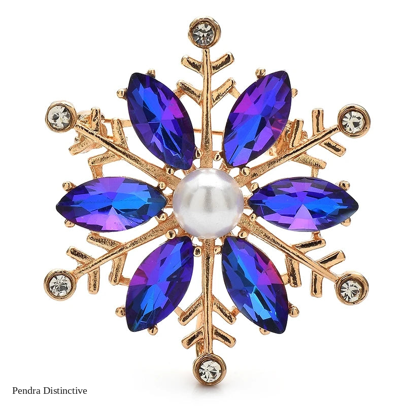 PENDRA Florielle26 Crystal Brooch