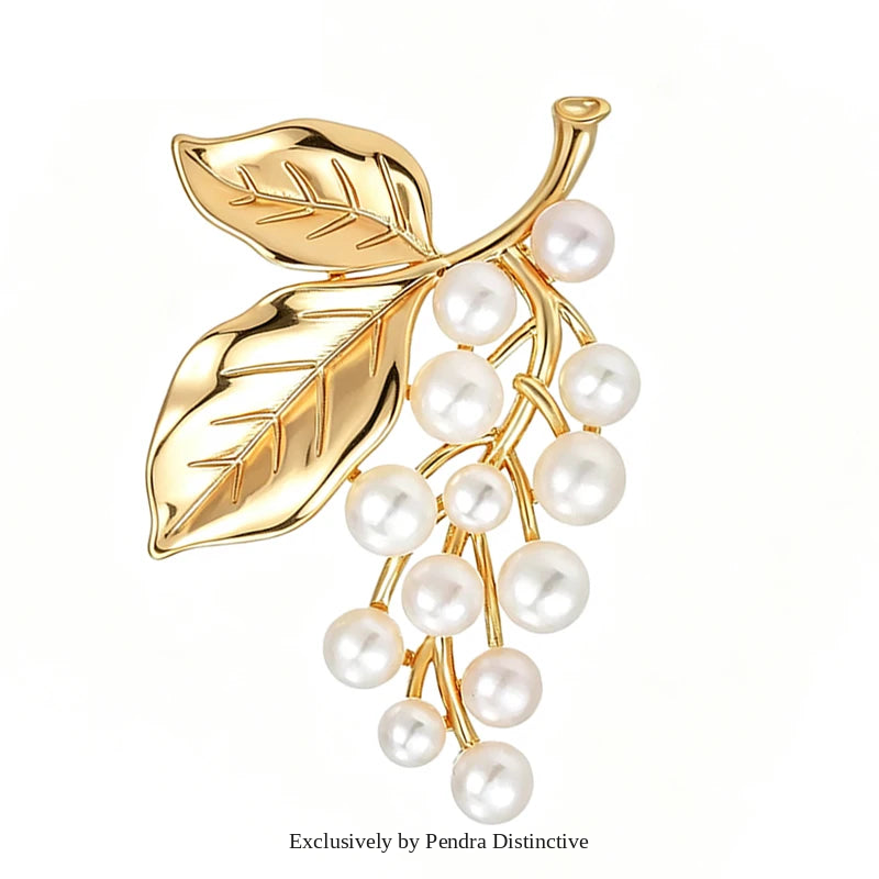 PENDRA Florielle26 Pearl Brooch