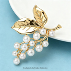 PENDRA Florielle26 Pearl Brooch