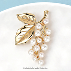 PENDRA Florielle26 Pearl Brooch