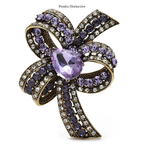 PENDRA Florielle27 Crystal Brooch