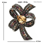 PENDRA Florielle27 Crystal Brooch
