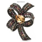 PENDRA Florielle27 Crystal Brooch