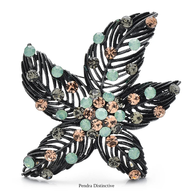 PENDRA Florielle31 Rhinestone Brooch