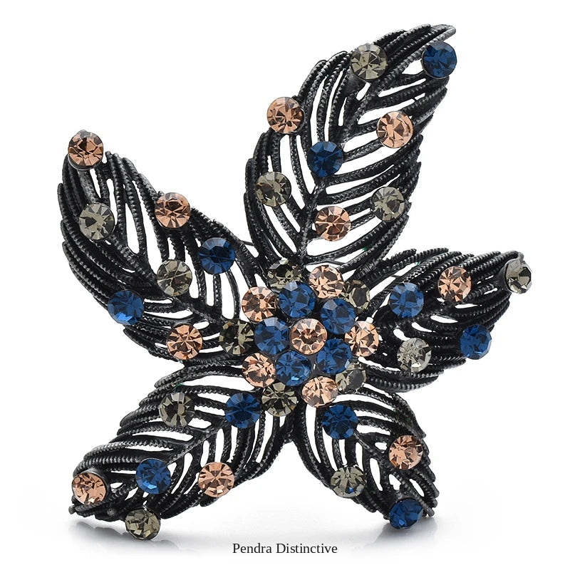 PENDRA Florielle31 Rhinestone Brooch