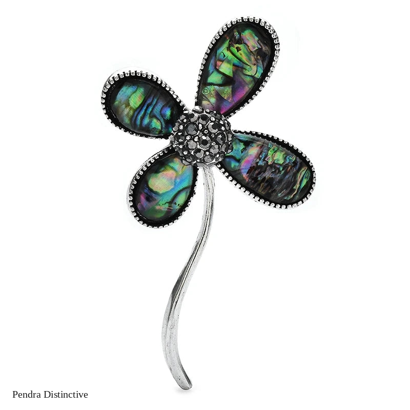 PENDRA Florielle32 Floral Brooch