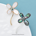 PENDRA Florielle32 Floral Brooch