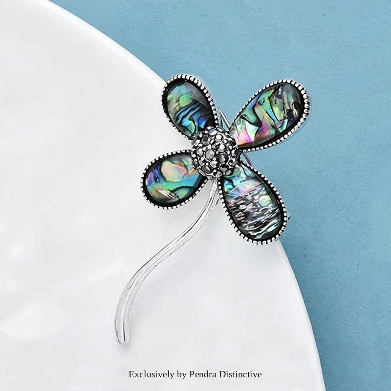 PENDRA Florielle32 Floral Brooch